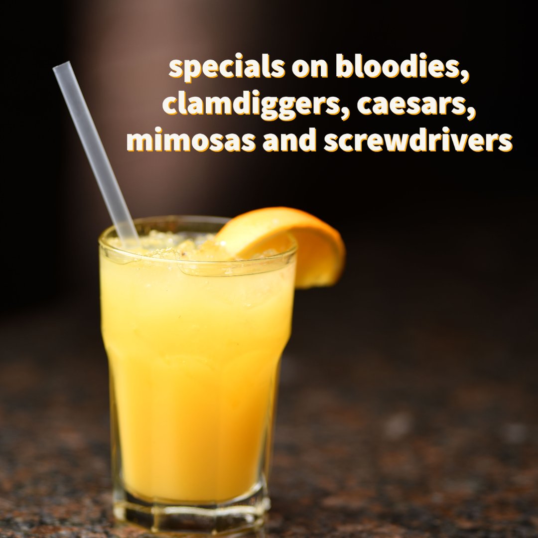 🏈 Happy #SundayFunday! We have drink specials all day and 1/2 price appetizers from 4-6 pm and 9-close in the bar. Stop in for discounted food, drink and game time action! Who do you think will be playing in the Super Bowl? 🏈