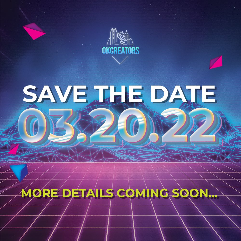 OKCreator's tweet photo. SAVE THE DATE: March 20, 2022 ๐
All we can tell you is that you wonโt want to miss itโฆ
๐ Be sure to follow @OKCreator to never miss out on updates on K-pop events and experiences in Central Florida!
#OKCREATORS #OKCSQUAD #KPOP #ORLANDOKPOP #FLORIDAKPOP #KPOPEVENT https://t.co/IfmGG5sECy