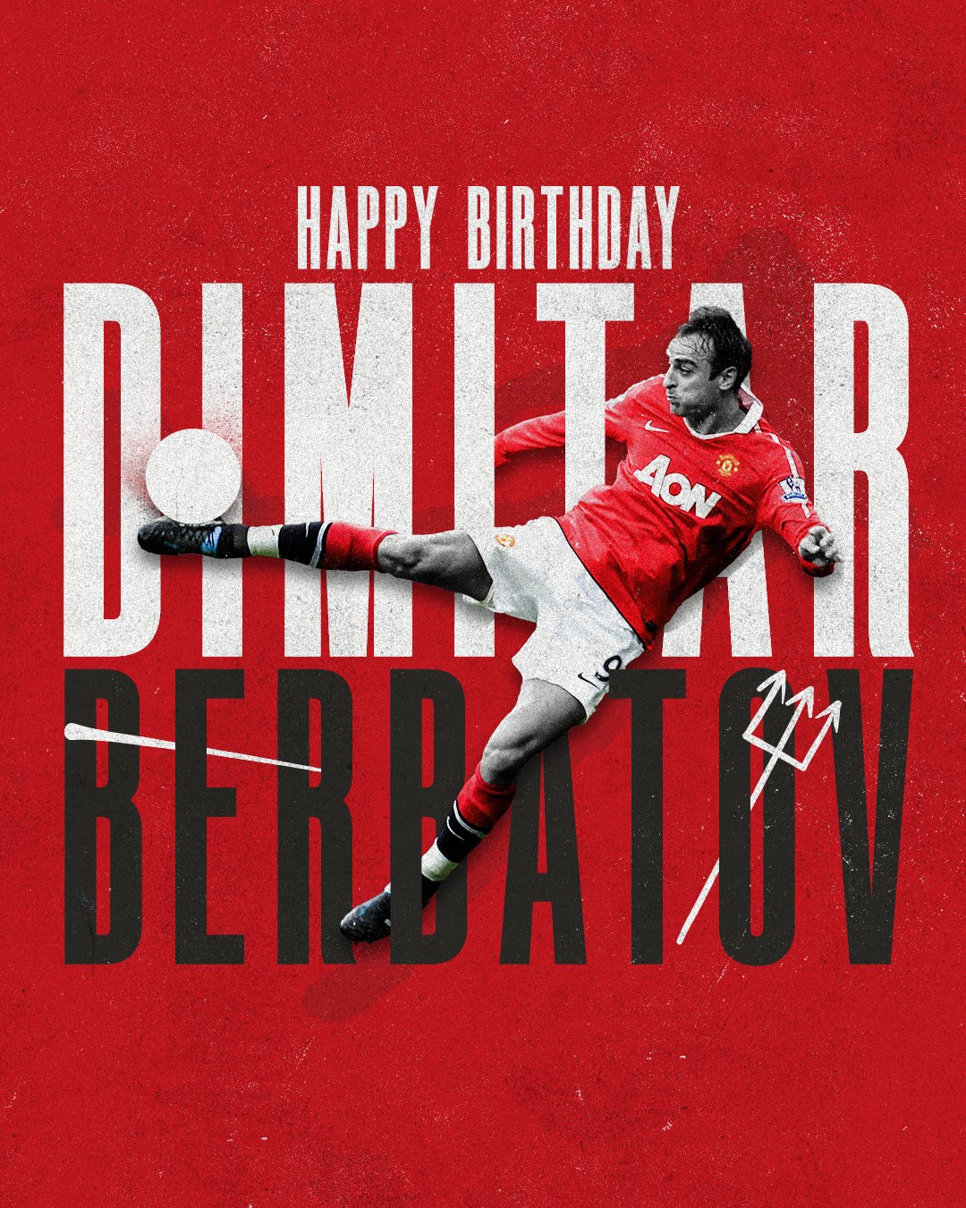 Happy Birthday Dimitar Berbatov. 