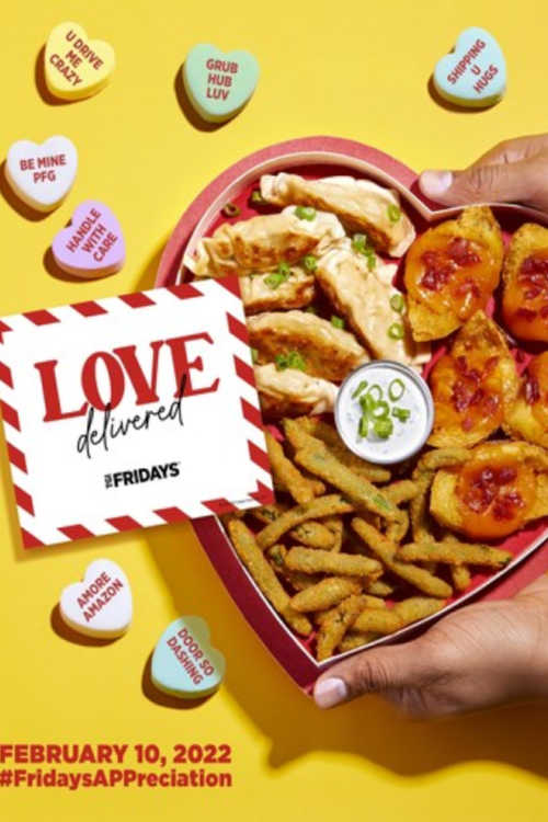 GimmieFreebies's tweet photo. Free TGI Fridays Appetizer for Delivery Drivers (February 10th) https://t.co/FJO930gRon #FoodDrinks #FreeSamplesFreebiesFreeStuff #Guys #Restaurant #Services https://t.co/QZF361QP0a