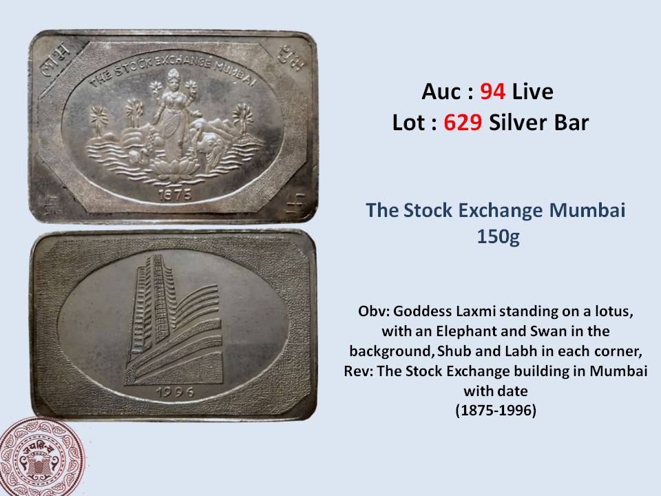 AuctionOswal's tweet photo. #stock #exchange #silver #bar #bse #bombay #laxmi #elephants #swan https://t.co/HESqBggty5
