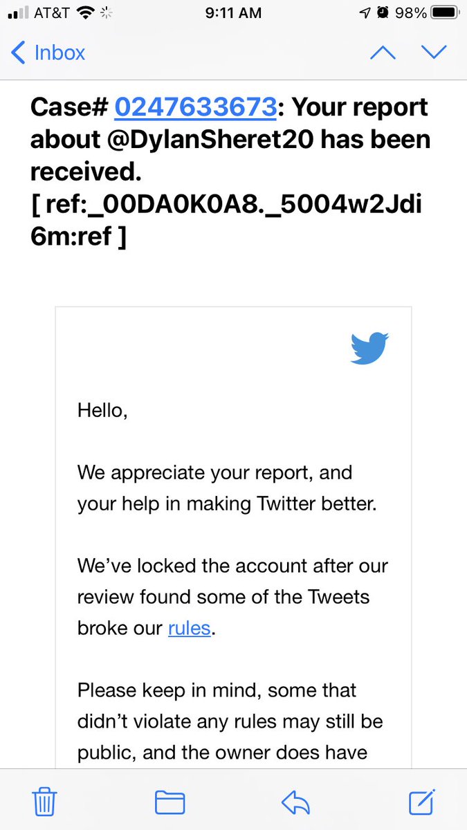 sb_67's tweet photo. @Teri_16 @LipstickNLager @BeerInFront FINALLY got my update from Twitter. #BanTheNazis https://t.co/uvM7bU5mWv