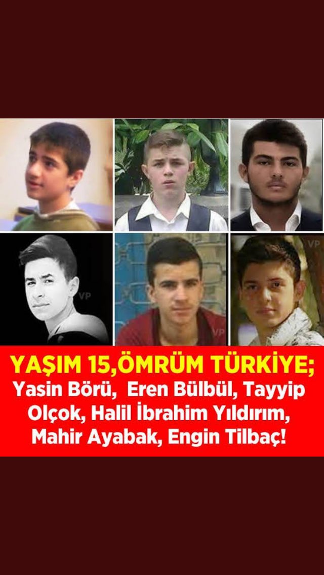 Bunlarda çocuktu bunlarada yazık değilmi asıl bu vatanın ekmeğini yiyip ihanet edenlere yazıklar olsun