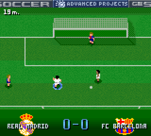 M_Antonio_del_C's tweet photo. PC FÚTBOL para Game Boy Color. Un juego que estuvimos a punto de desarrollar y lanzar con Dinamic Multimedia. Se quedó en una demo muy parcialmente jugable después de que la compañía lo acabase descartando por no salirles los números. https://t.co/rLXkj1DqcF