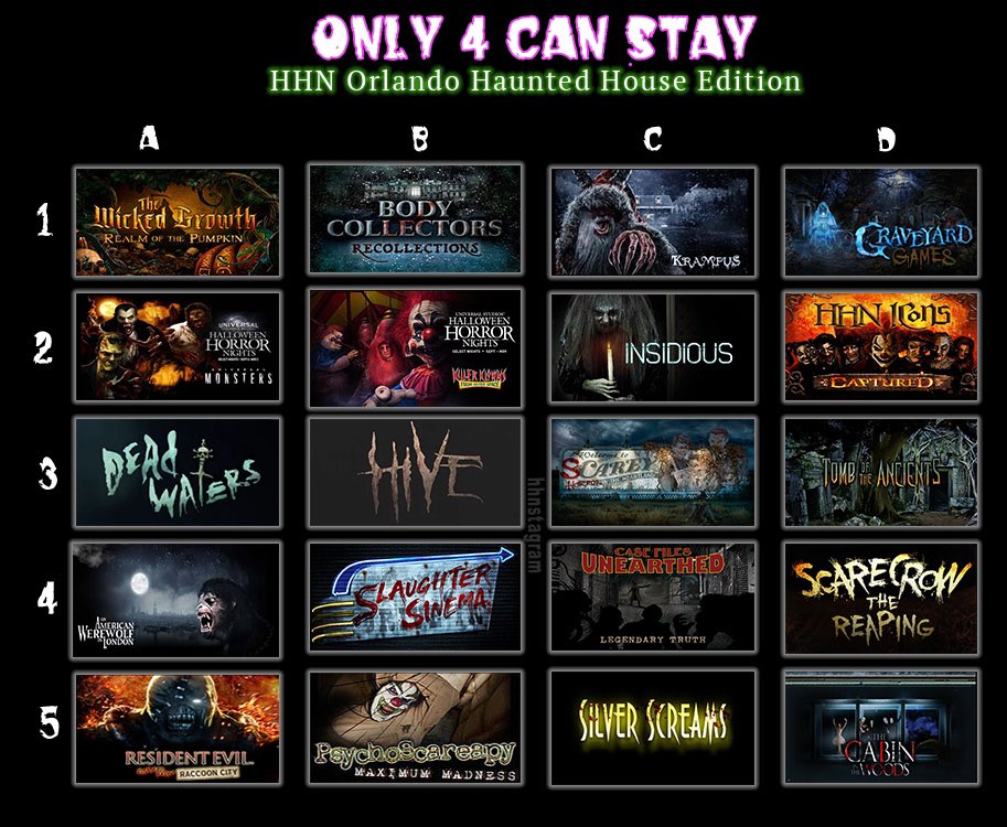 HHNstagram's tweet image. This might be a tough one. QT your choices! #hhnforever