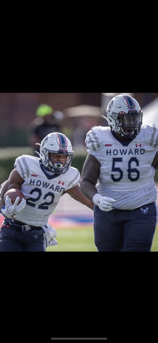 I'm extremely blessed to receive an offer from Howard University @CoachMessay @CoachLScott70 @Larry_J_Scott @HUBISONFOOTBALL