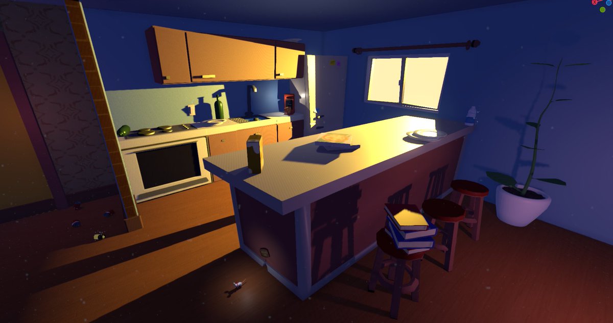 ThomasFrick's tweet photo. We submitted our jam game! #GGJ2022 "Mousecare" :  Play as a mouse in a giant human flat. You're here to fix things, and help your tall friend to overcome their depression. Made with @Tim_Lestrade  @elisee @EleaHeberle @bilou844 @kjfsound @oscastyle  https://t.co/gSBKwdk8qK https://t.co/ud4Yy1YPTW