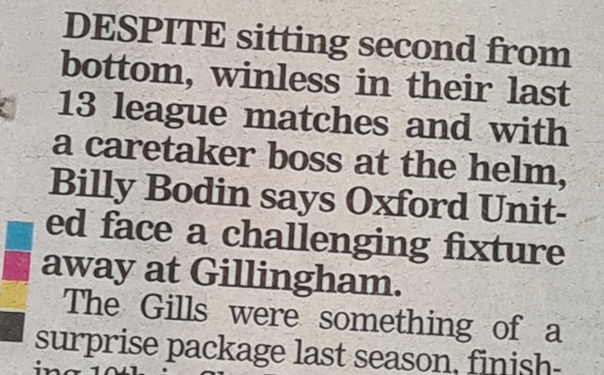 Good one, <a href="/OxfordMailOUFC/">Oxford Mail OUFC</a>. 🤣#Gills