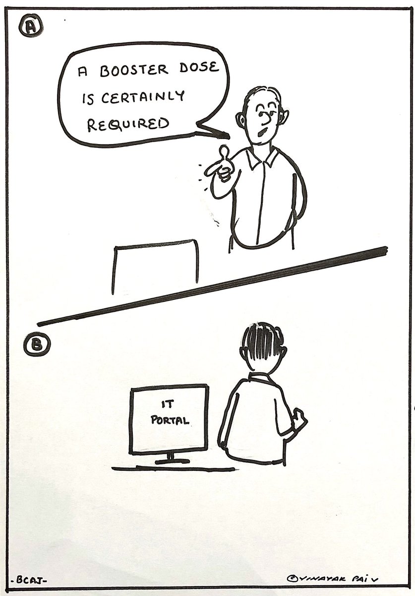 bcasglobal's tweet photo. From the lighter elements of BCA Journal (January 2022) cartoons by @IFRSVinayakPaiV
#BCAJ #BCAS #BCASGlobal #BCASvoice #Cartoon #CA https://t.co/265weRRDHP