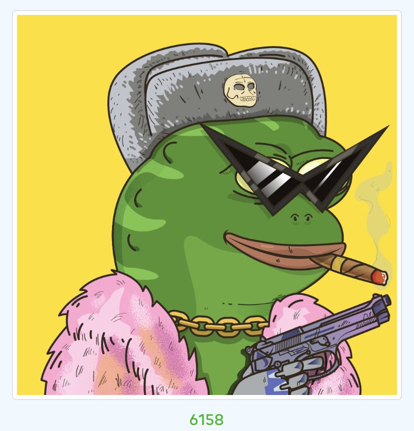 crypto90s's tweet photo. GANG GANG !!! @CronosFrogs 🐸 #CronosChain #CronosNFT https://t.co/SJ8nWrARNn