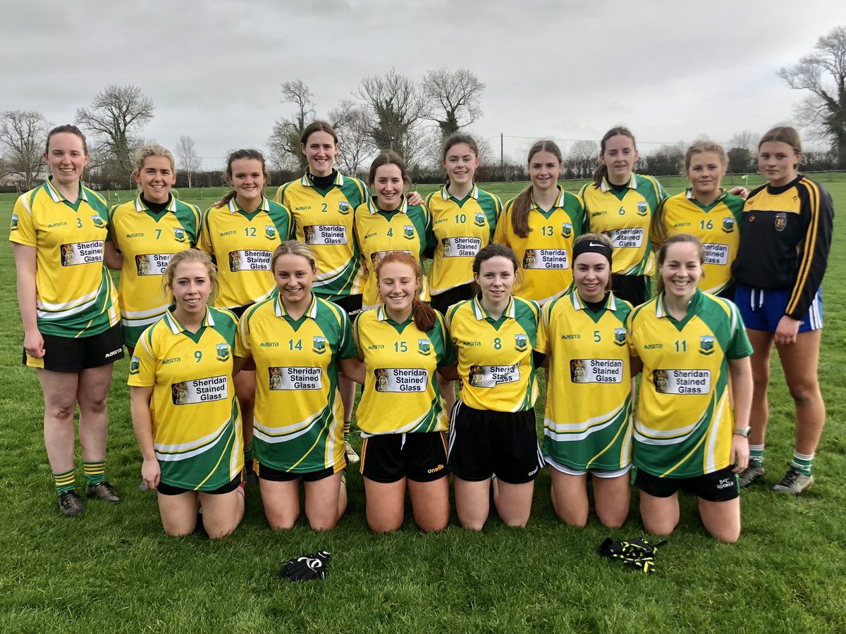 dunnamagginlgf1's tweet photo. 💛💚 ADULT 2021 SHIELD FINAL Preparations continued this morning when our adults put in a super challenge match performance ahead of this Fridays final #lgfa #dunnalgfc #kklgfa @kilkennylgfa https://t.co/zIRJEwn23n