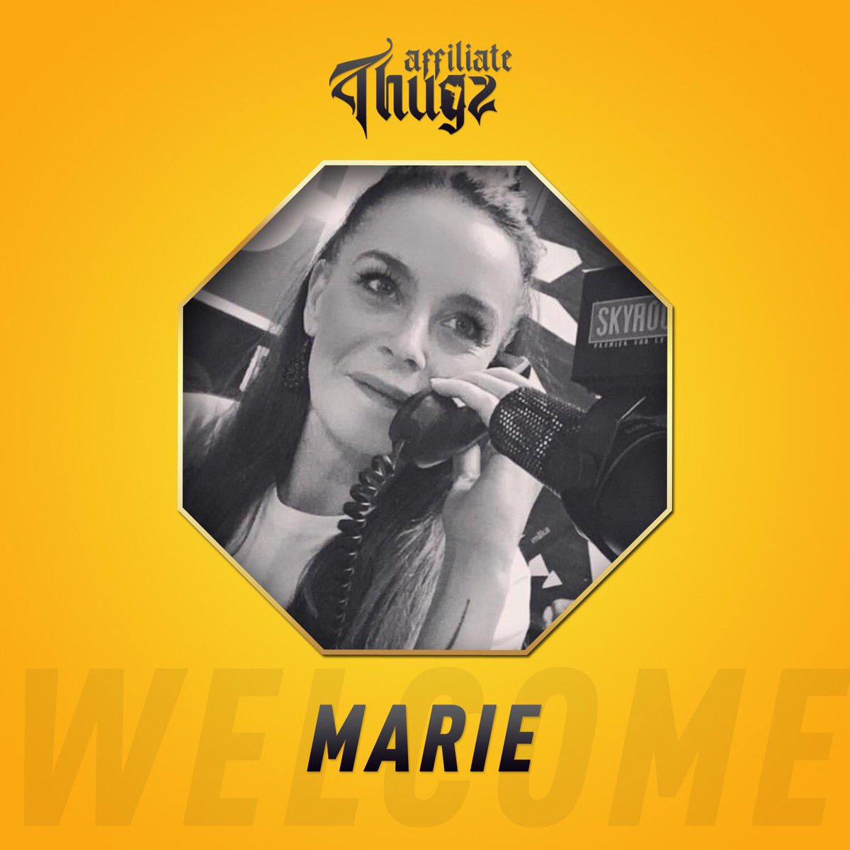 Thugz_NFT's tweet photo. Please welcome our FIRST ambassador ! 
@MarieSkyrock host on SKYROCK during "La Radio Libre"

#skyrock #Thugzaffiliate #ThugzLife #NFT https://t.co/dFjMxvMhWG