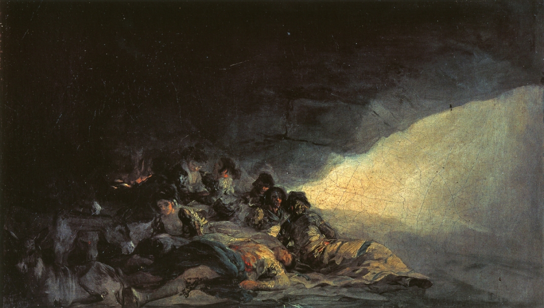 RT @artistgoya: Vagabonds Resting in a Cave, 1800 #franciscogoya #goya https://t.co/ic1TCY0v4L