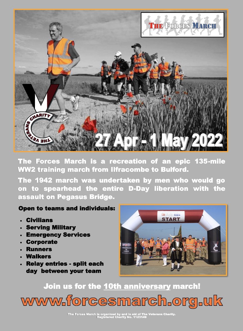 Epic Training Schedule 2022 The Forces March (@Forcesmarch) / Twitter