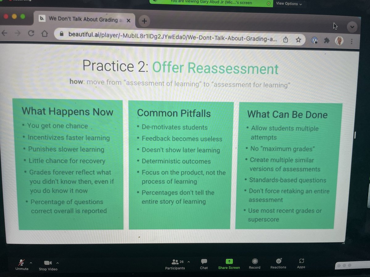 AMTAteachers's tweet image. Improving grading and assessment in your classroom. The exceptional @MR_ABUD shares some great info #AMTAConnectED
