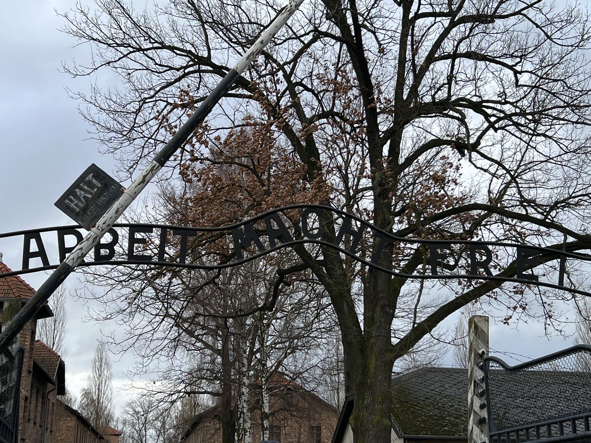 n_delattre's tweet photo. Marceline Loridan-Ivens, déportée, témoignait « on ne revient jamais vraiment d’Auschwitz ». De compléter, en visiteuse, qu’on en revient jamais pareil… C’est bouleversant… Merci @FrancisKalifat @Le_CRIF pour votre invitation. #Shoah #Liberation #camps #Auschwitz #77ans https://t.co/Z0FkRXeS1X