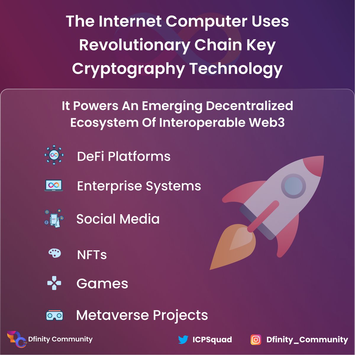 ICPSquad's tweet image. Chain Key Cryptography makes it to where no trusted third party is necessary, only code. 🔥🚀

SMASH that 🧡 and RT to share the word!
#ICPSquad #ICP #InternetComputer