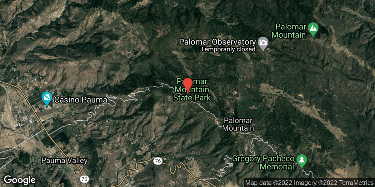 M4.1 #earthquake 45mi NNE of #SanDiego, CA at 09:46am. 3mi WSW of Palomar Observatory, CA — earthquake.usgs.gov/earthquakes/ev…