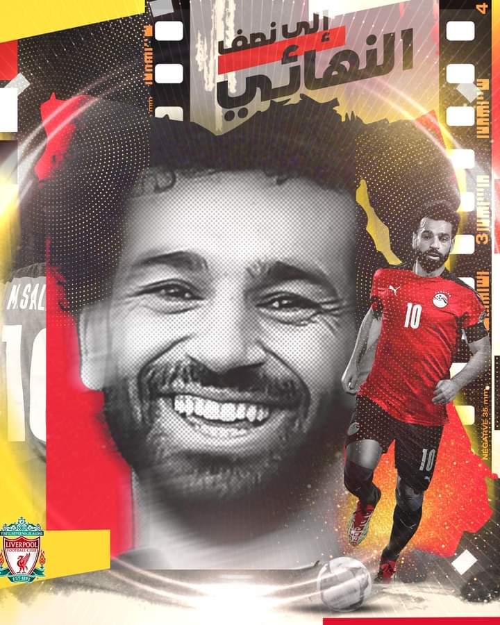 ahmed_bugy's tweet photo. هدف وتمريرة حاسمة وأداء ملكي بامتياز 👑❤️

تهانينا إلى العظيم Mohamed Salah الذي قاد المنتخب المصري إلى الدور نصف النهائي من كأس الأمم الإفريقية 2021 👏
#منتخب_مصر  #صلاح https://t.co/zdUbxufXoF