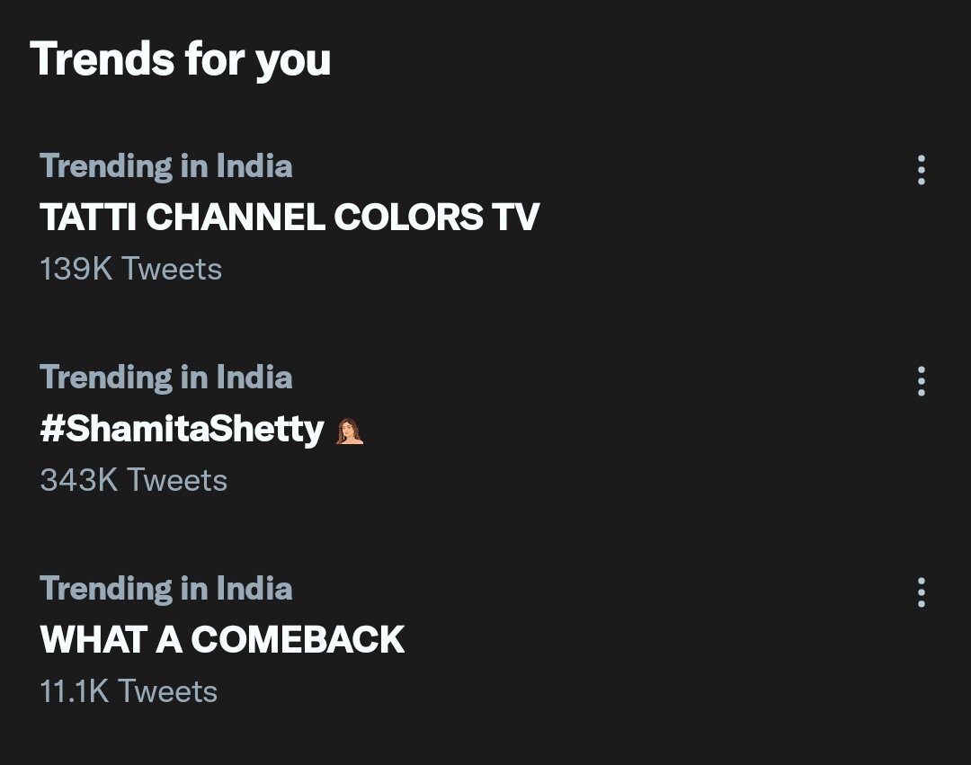 moonc54's tweet photo. TATTI CHANNEL COLOURS TV  is trending! 
BIGG BOSS NALLA SHOW ! https://t.co/C4ujpzHxe9