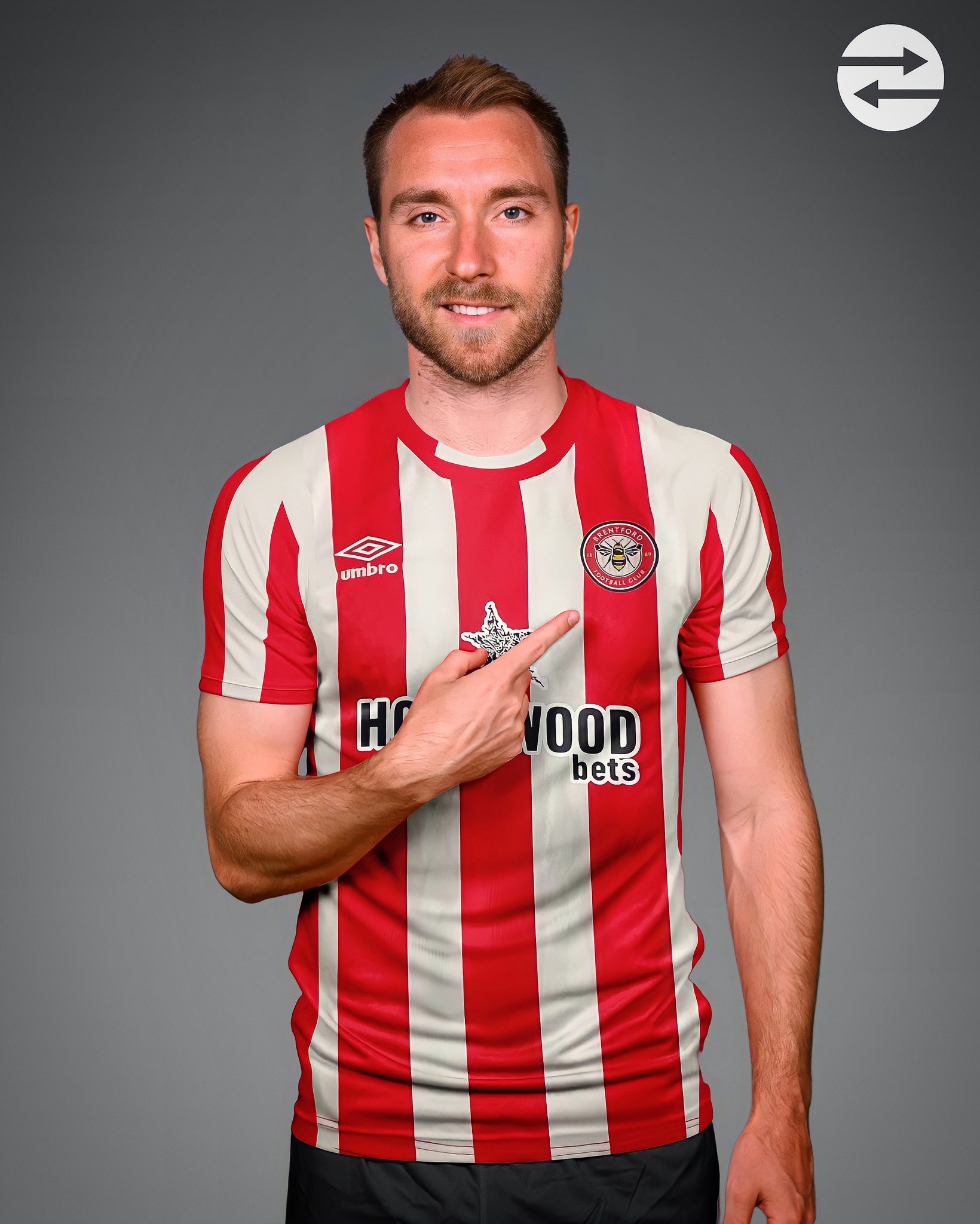 Christian eriksen brentford jersey