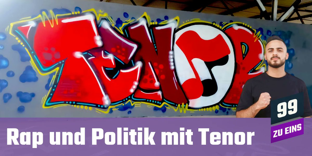 99zueins's tweet photo. Musik und Politik! Kauft der Rap dem Punk inzwischen den Schneid ab? Schaltet am Dienstag um 20 Uhr ein, zu unserem Gespräch mit @tenoroffiziell
#machsmitlinks #linksbringts #bestertyp
https://t.co/IojeagTqJS https://t.co/24amwQpXUS