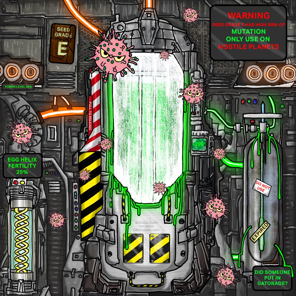 SuperBadSeries's tweet photo. 🎁Giveaway🎁
SnapShot of the Genesis Seeds is on the 5th February!
We are giving away 1 seed to someone very lucky to receive the next drop in the series!
Just👇
🚶‍♀️Follow: @SuperBadSeries 
❤️ Like &amp; Retweet
🏷 3 Friends
👾 Join https://t.co/ROqNQXYsEs…

Ends on 2nd February! https://t.co/Awcidm3f60