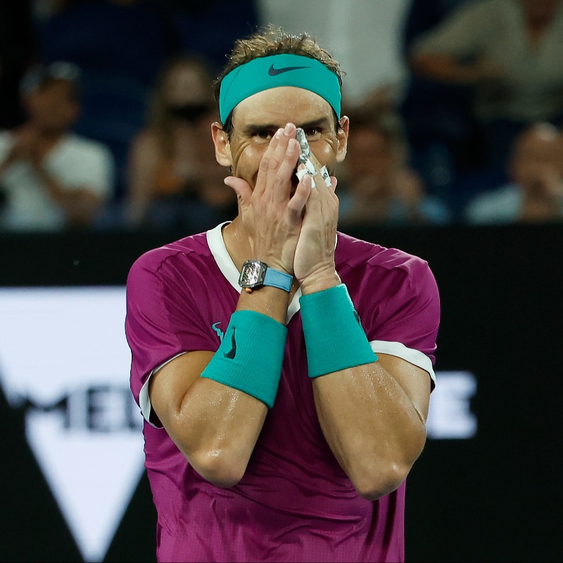 AustralianOpen's tweet photo. "One month and a half ago I might have said this would be my last Australian Open, but now that's plenty of energy to keep going,"

@RafaelNadal has reached No. 21, but he's far from done..

#AusOpen • #AO2022