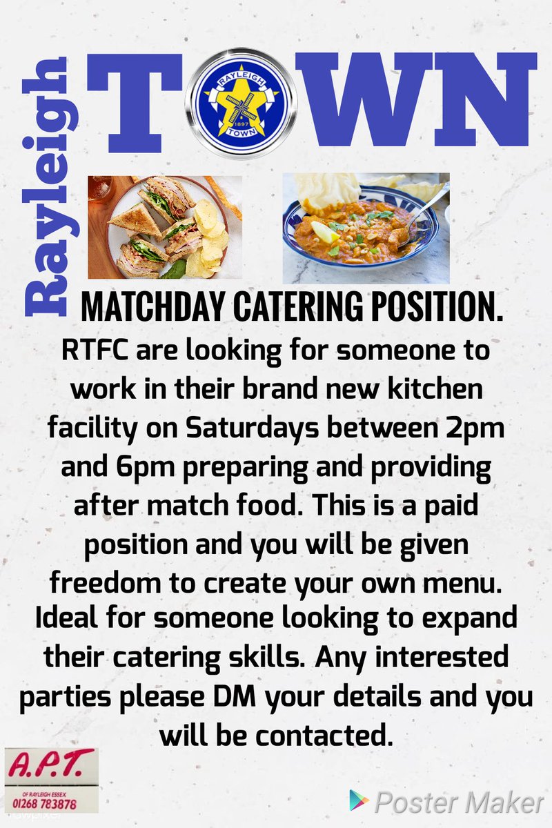 Rayleigh Town FC tweet media