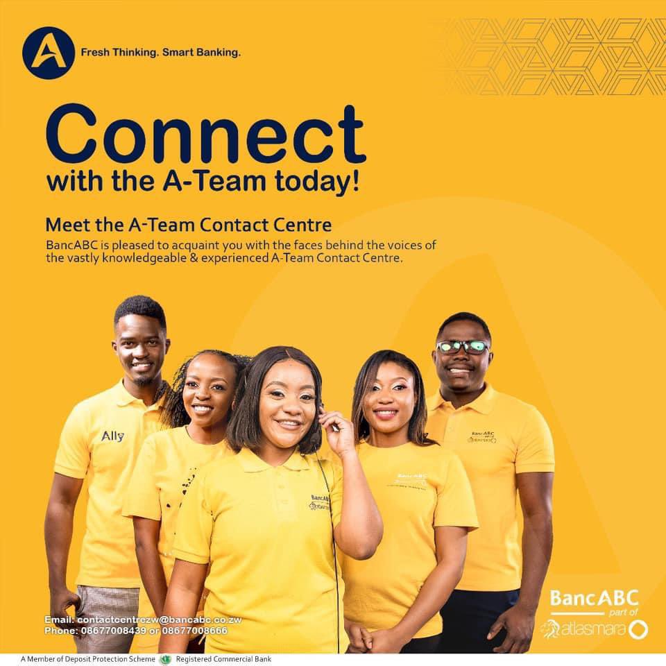 BancabcZW's tweet photo. Connect with the #ATeam 😎 Contact Centre today! 📞

We’re here to help you with your:

✅ Account Enquiries
✅ Product Knowledge &amp; Specs💡
✅ Onboarding onto Internet &amp; Mobile Banking Platforms📲 
✅ General Enquiries🙋 
✅ Information regarding promotions 🥳 &amp; more! 

#ATeam 😎 https://t.co/BDCkOX6grF