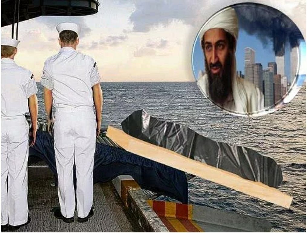 Osama Bin Laden Body Picture