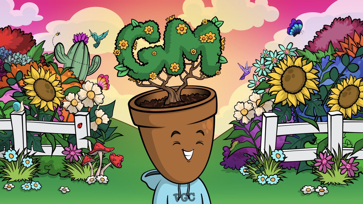 PottzGardenClub's tweet photo. GM Gardeners! 

Tag a friend below to spread some POTTsitivity 🌞🌻🌼 https://t.co/HiBCaqLaqH