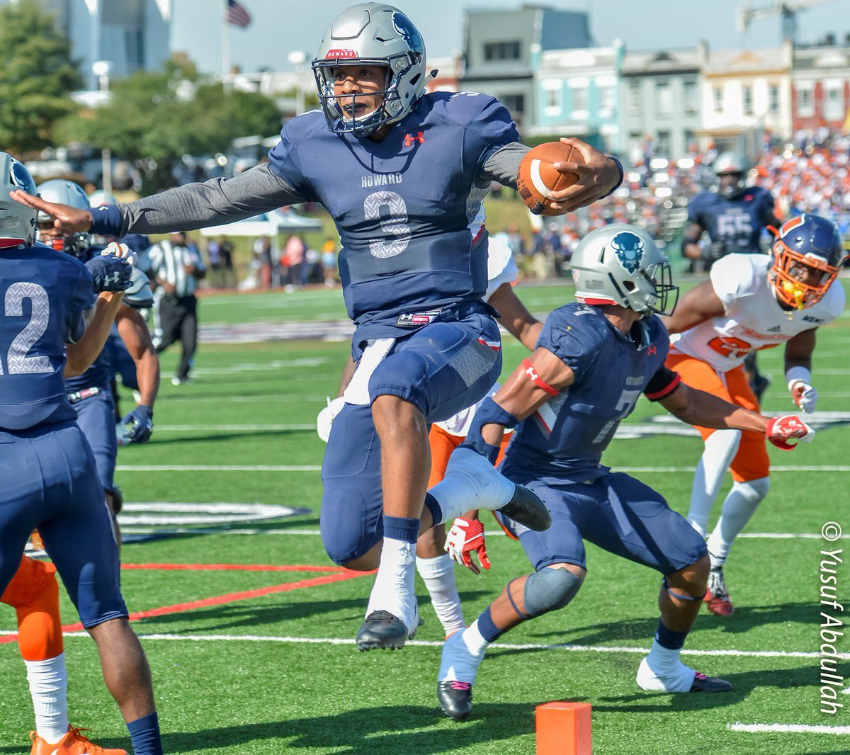 #AGTG after a great visit I am blessed to receive and offer from Howard University <a href="/Coach_Douglas_/">Troy Douglas</a> <a href="/FBCoachHull42/">Lee Hull</a>  <a href="/CoachFelton1/">Coach Felton</a> #HU #Bisonpride
