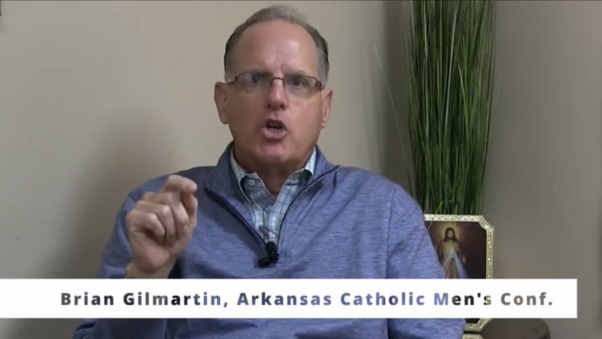ArkHeavenMedia's tweet photo. Last Sunday of the month = another episode of “Called to Discipleship”, featuring a Central AR Catholic! This time, Brian Gilmartin, Chairman of ACMC! Check this out! 
Wishing you a blessed Lord’s Day!
#BeADisciple #CalledtoDiscipleship 
https://t.co/MYM618tFtq https://t.co/fp6tSDn3Ae