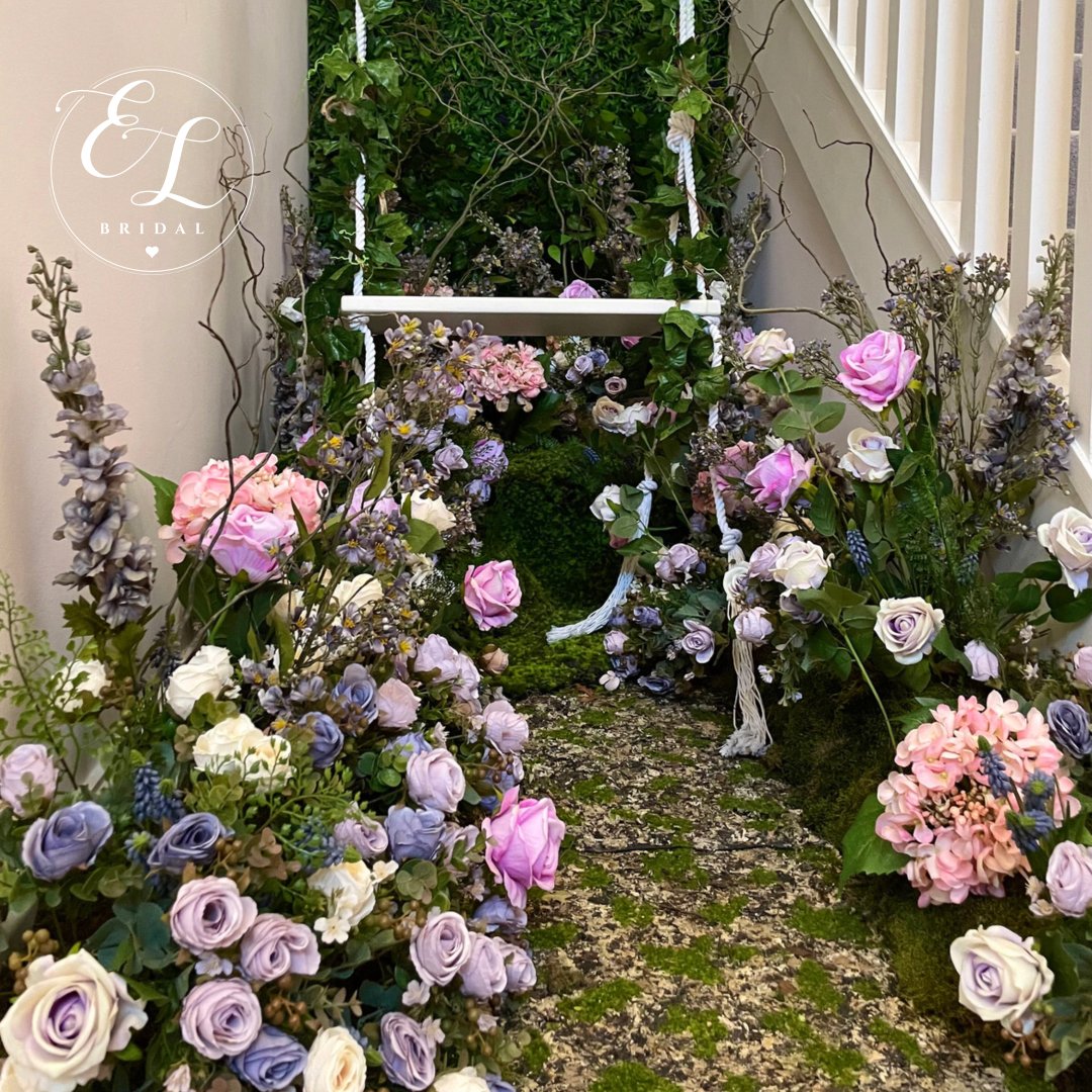 So many of our brides are LOVING our enchanted garden! 💐 And we’re still just as obsessed as when it was first installed 💜 

#emmalouisebridal #emmalouisebride #elbrealbride #boltonbridalboutique #realbride #northwestwedding #realwedding #bestinbridal #loveourjob #brideto