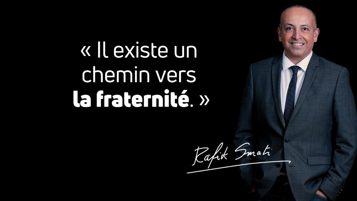 AvecRafikSmati's tweet photo. La France est divisée. Et les acteurs de cette division sont nombreux. Dans ce texte, @RafikSmati rappelle qu'il existe un chemin difficile, mais nécessaire vers la fraternité.

C'est le sens de son engagement.

👉 Lire sa tribune https://t.co/ArN0Vn2UYN https://t.co/kLC9bHmZRY