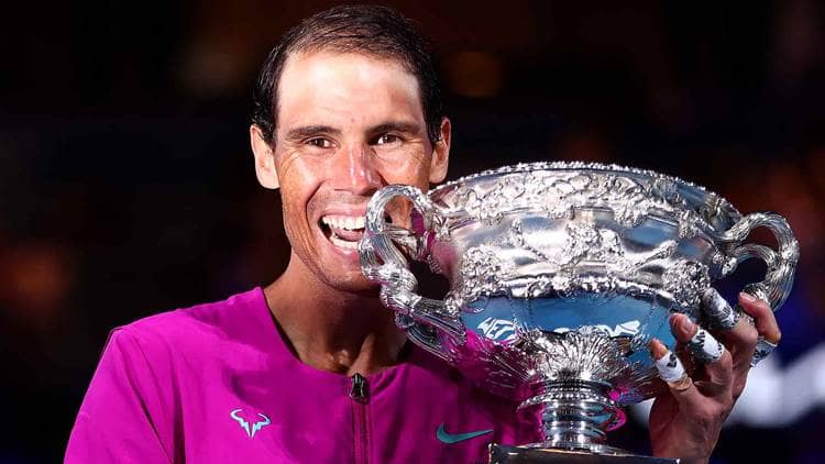 His skills are no match to great Federer or Djoko but he compensated it with #resilience. Let it be great opponent or injuries, he always bounced back, just like today when he was 0-2 down! Vamos #Rafa