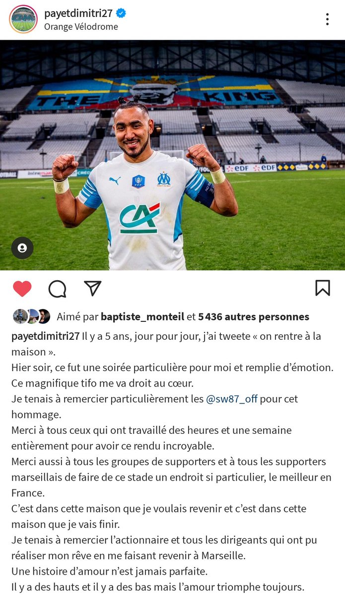basilebilo's tweet photo. Dimitri, j'ai les larmes aux yeux. Je t'aime plus que 3 fois 1000 maestro 💙💙💙 https://t.co/5xlF4H5xny