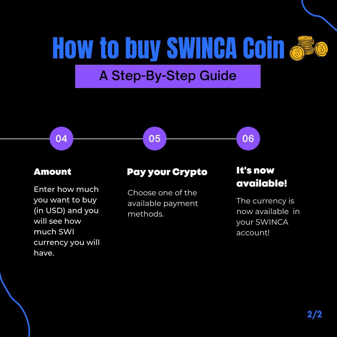 EmirMalte's tweet image. Pour ceux qui ont manqué le Space voici un petit recap :

Je vous ai partagé une nouvelle Crypto qui s’appelle le Swincacoin (SWI) @Swinca_ 

Tout est sur le site sont prix est de 7ct et va exploser avec son projet immobilier 🚀

buy.swincacoin.com