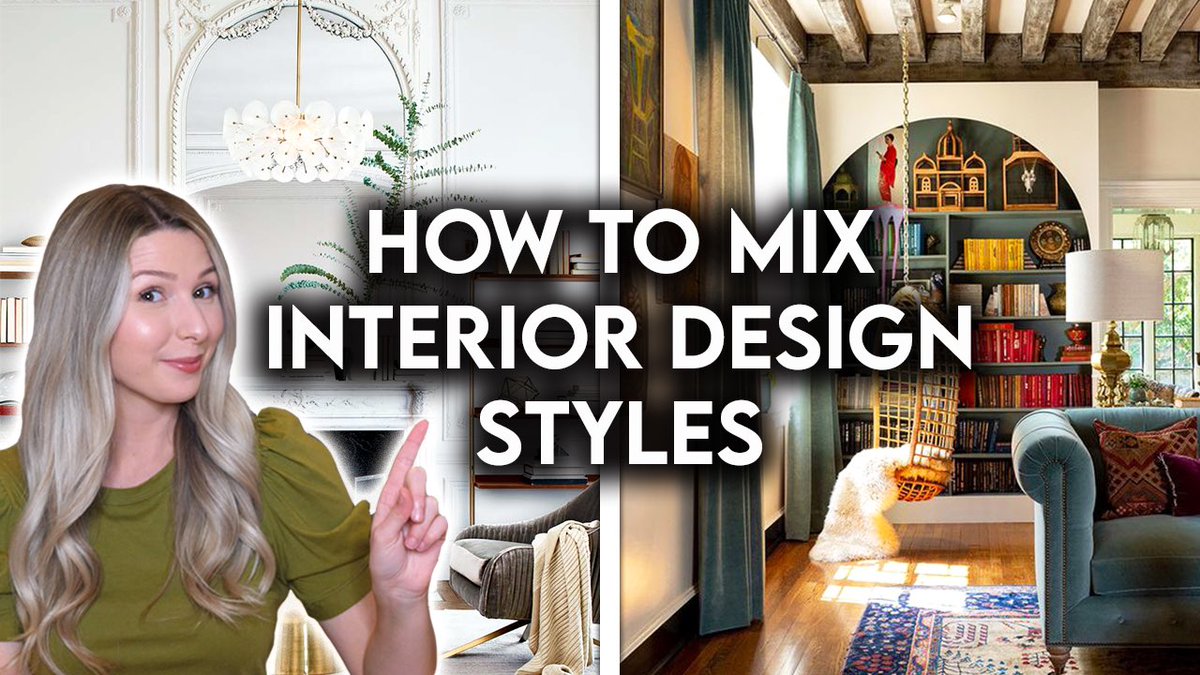 KristenMcgowann's tweet photo. Happy Sunday everyone!!☀️ I just uploaded a new video all about combining interior design styles in your home! https://t.co/fTi11E4Mos https://t.co/fFVzi88xq4
