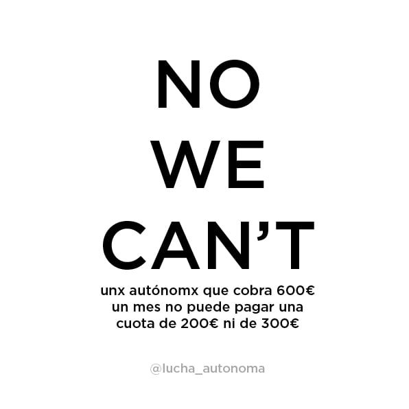 No we can't