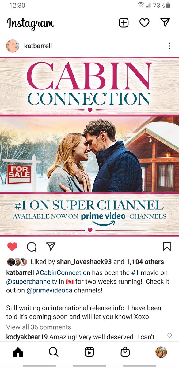tvlongo's tweet photo. Wohoooo! So happy for Kat 😃
#CabinConnection https://t.co/Pt6RqDyFvu