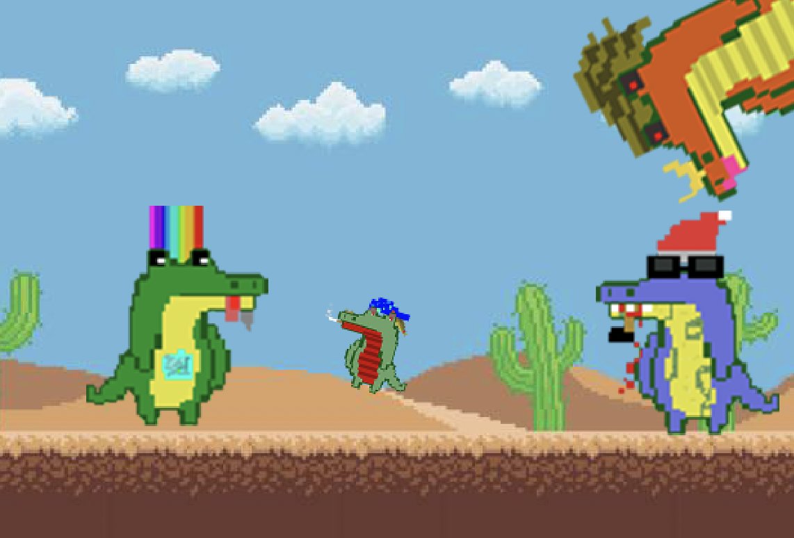 the family is getting bigger #nftcroc #pixelcrocs #NFT #NEWNFT 
if you want to join the family join now 
discord.gg/aXCkqfVt give aways and whitelist competitions out now