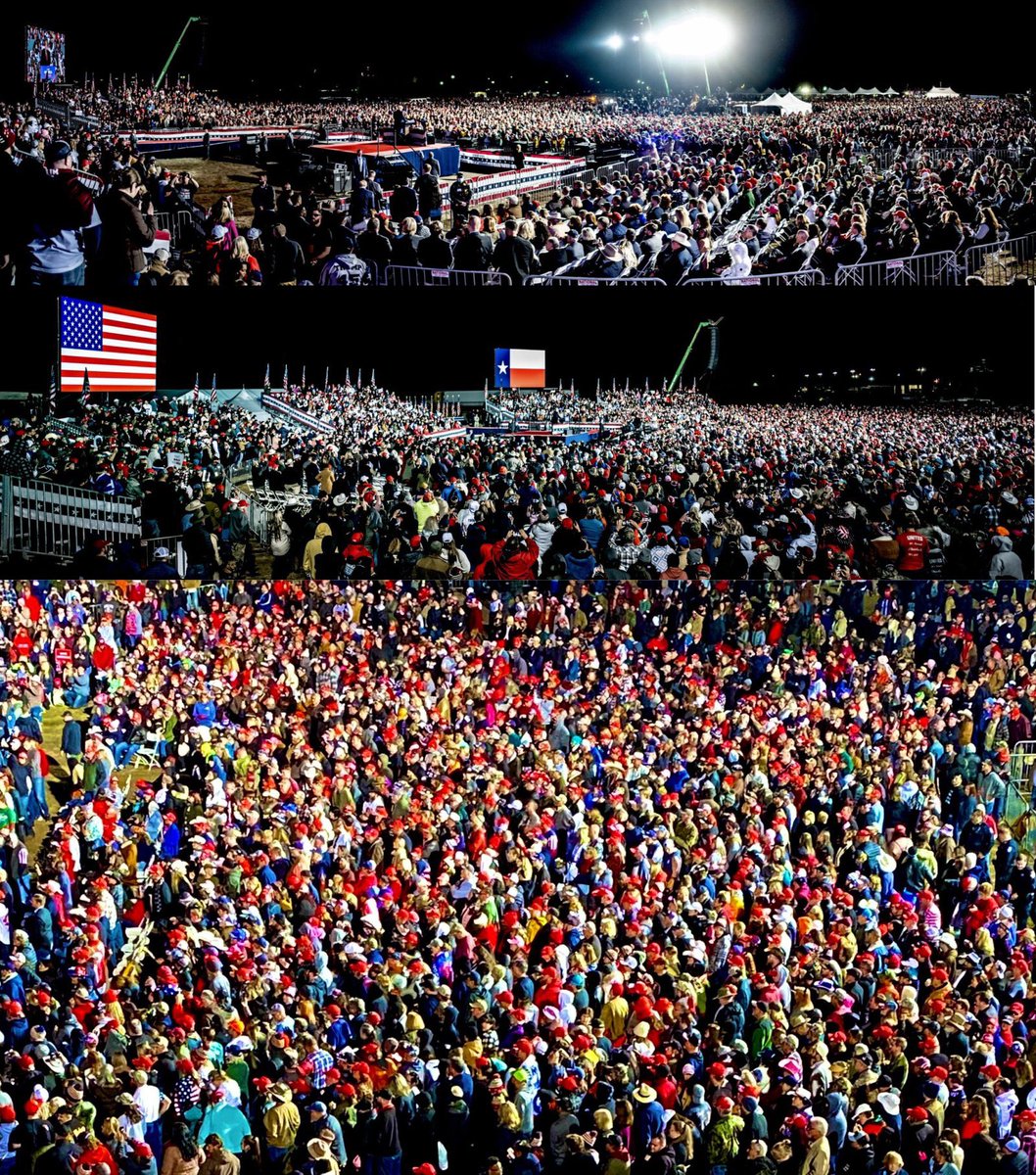 Jules31415's tweet photo. Does this look like the crowd of someone who lost an election? 🙌🏻🇺🇸 https://t.co/fa1LUVZ43D