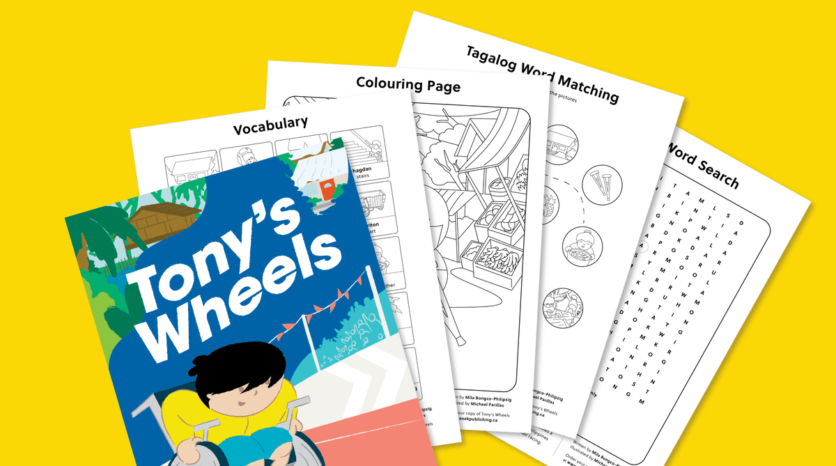 It's story time! Attention educators 🧑‍🏫 Welcome Canadian author Mila Bongco-Philipzig to your classroom with a virtual visit including storytelling, activity sheets, and copies of Tony's Wheels for your library 📚
Find out more at anakpublishing.ca/TonysWheels-ED…

#teamcanada #ilovetoread