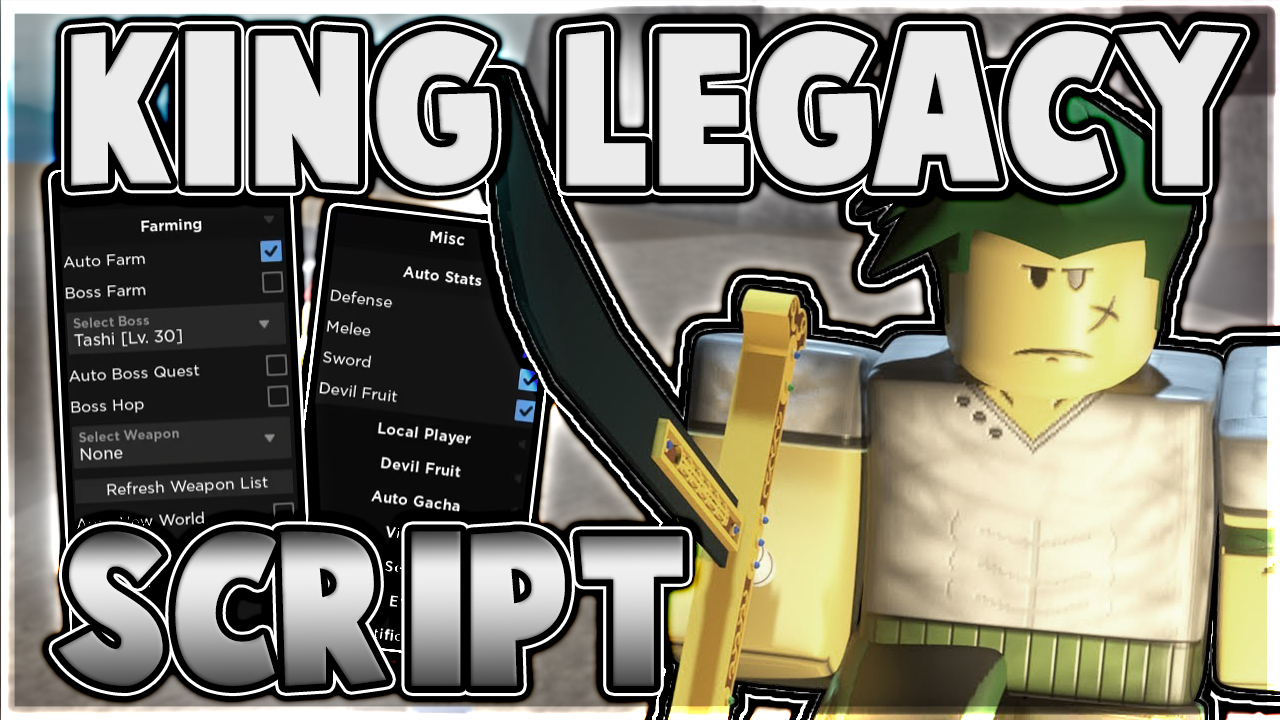 KING LEGACY Script Pastebin 2022 UPDATE 3 AUTO FARM