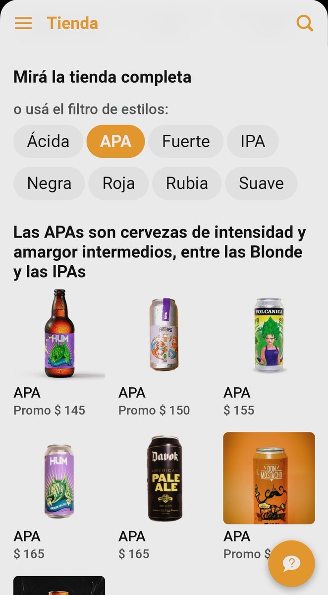 Seguimos mejorando nuestra tienda online🛒

Agregamos categorías al filtro de estilos y una descripción sencilla para que puedas orientarte 🧭

Ahora podés elegir cervezas que te gusten, sin tener que ser un especialista en estilos 🍻😁

Comprobalo en 
👉 cervezas.glideapp.io