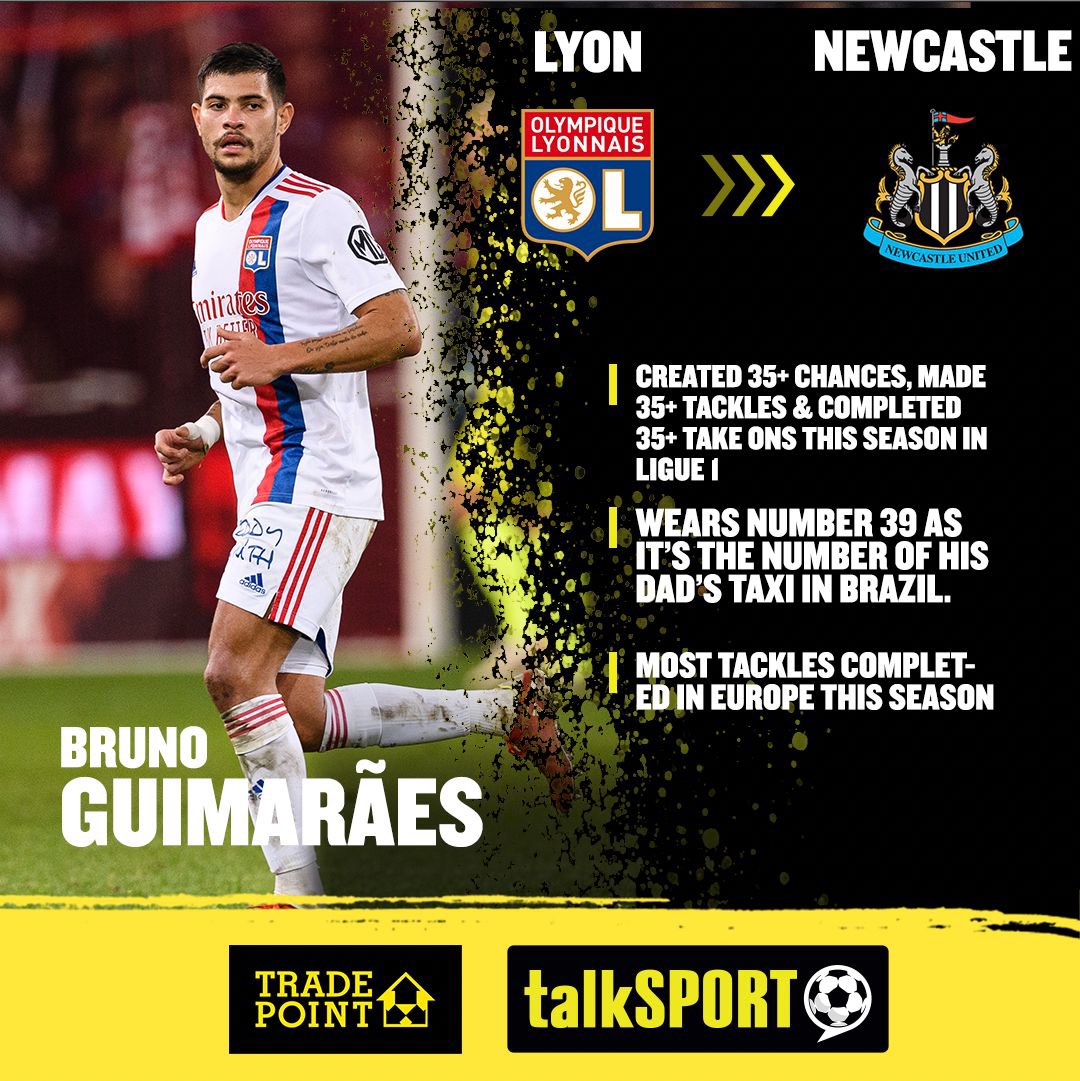 talkSPORT (@talksport) on Twitter photo #NUFC get their man! 🔥
He’s cost an initial £33.5m fee💰
Rate this signing out of 10 🤔
🤝 With <a href="/TradePointUK/">TradePoint</a> #Ad #NUFC get their man! 🔥
He’s cost an initial £33.5m fee💰
Rate this signing out of 10 🤔
🤝 With <a href="/TradePointUK/">TradePoint</a> #Ad