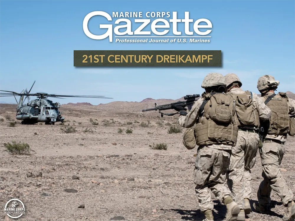 MCA_Marines's tweet photo. 21st Century Dreikampf: Challenges for Maneuver Warfare https://t.co/iRsjbe4EUf
When we cannot figure out what causes someone to shoot at us, we tell ourselves it is sufficient to recognize that they are a threat and must be neutralized.
#MarineCorpsGazette #MCAProDev #MARSOC https://t.co/cQuMkgtMW9