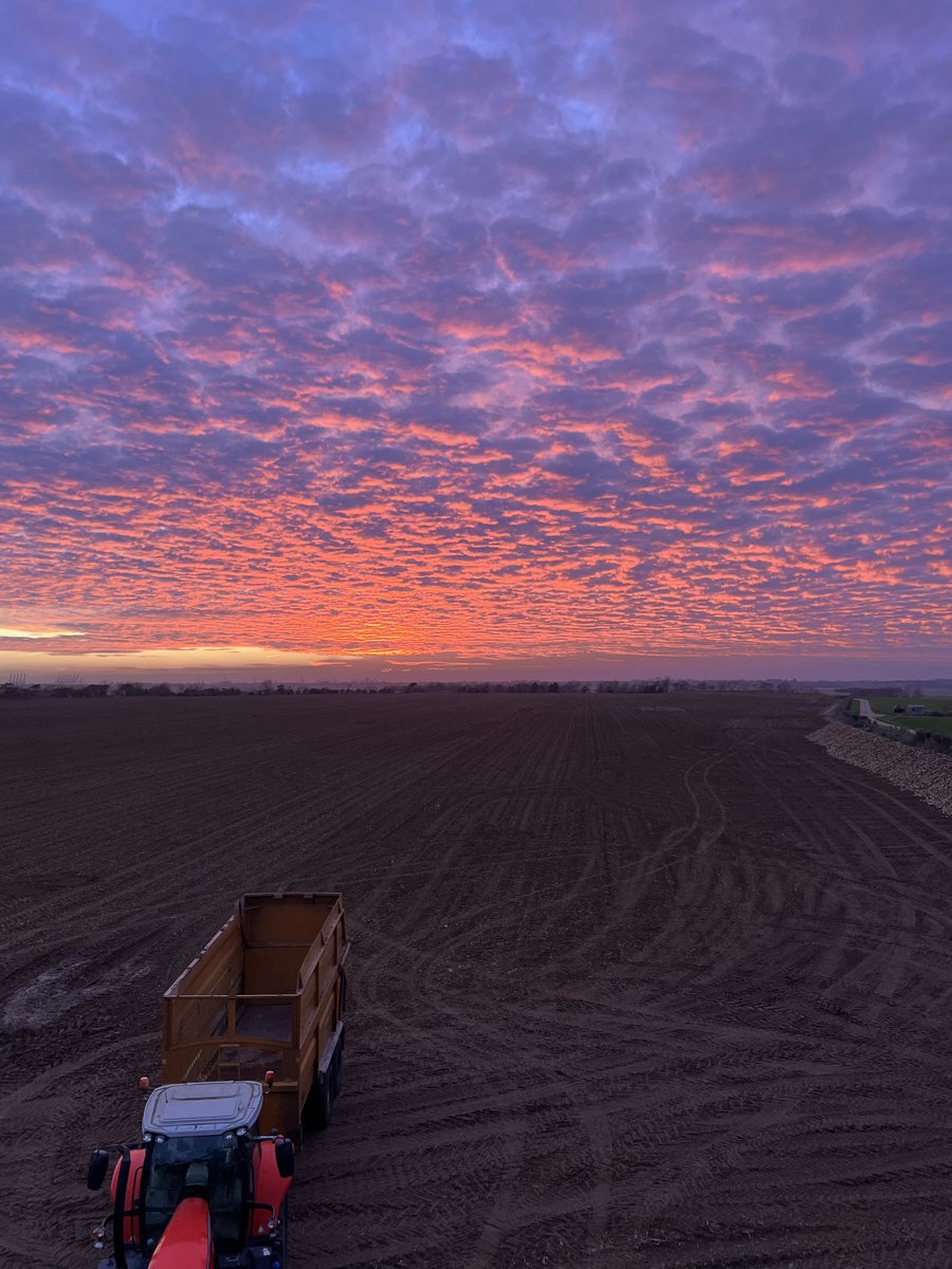 Nice sunset in bawdsey tonight